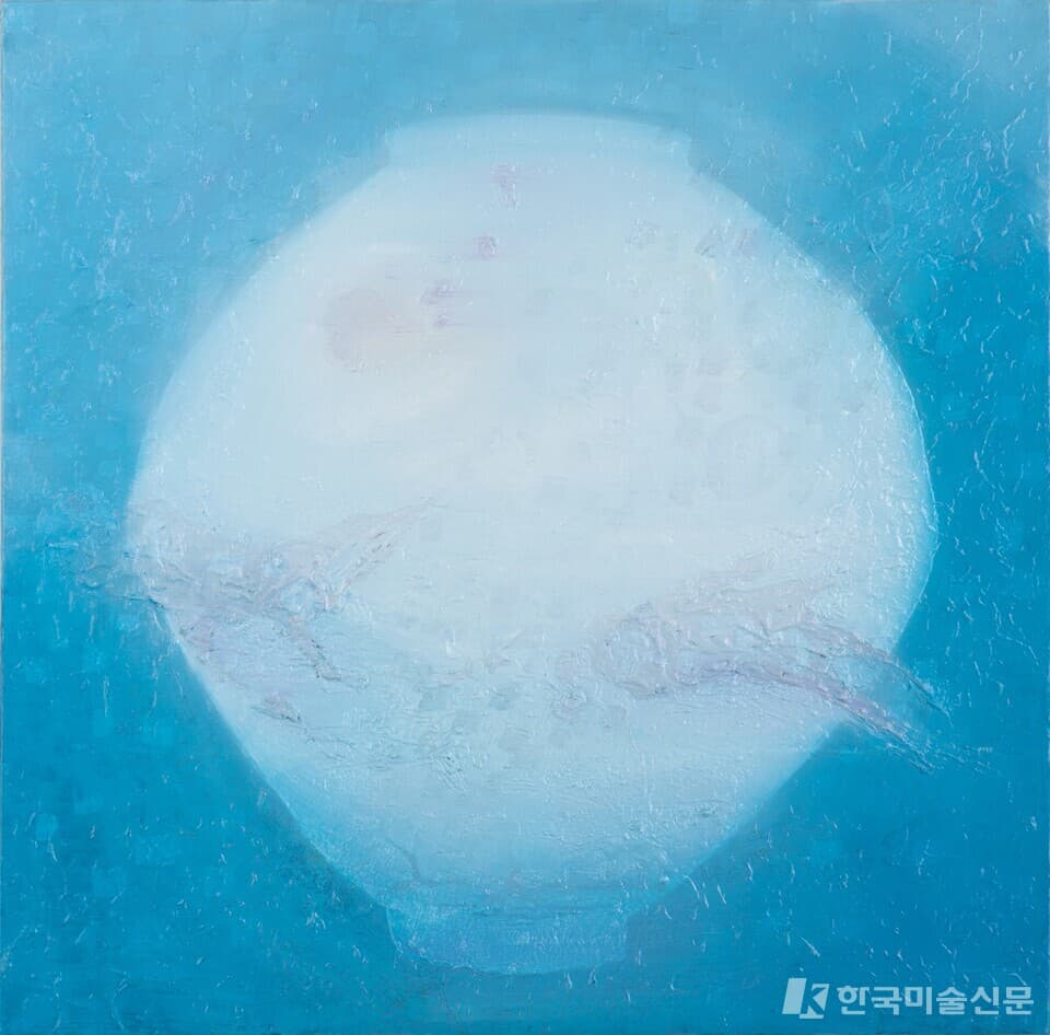 기적ㆍOil and acryl on hanji&nbsp;ㆍ72.7 x 72.7cm
