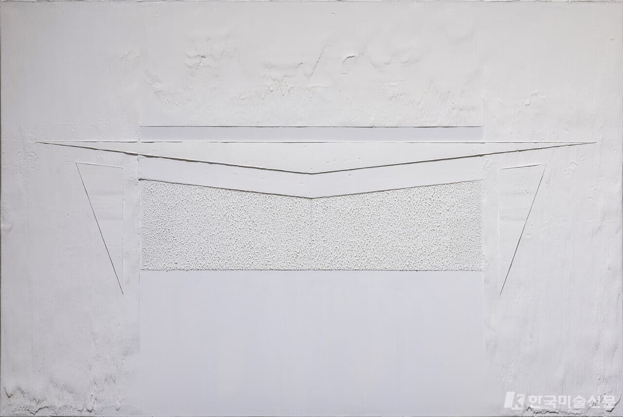 Auto, 2018, Pencil, oil on canvas, 94x140cm