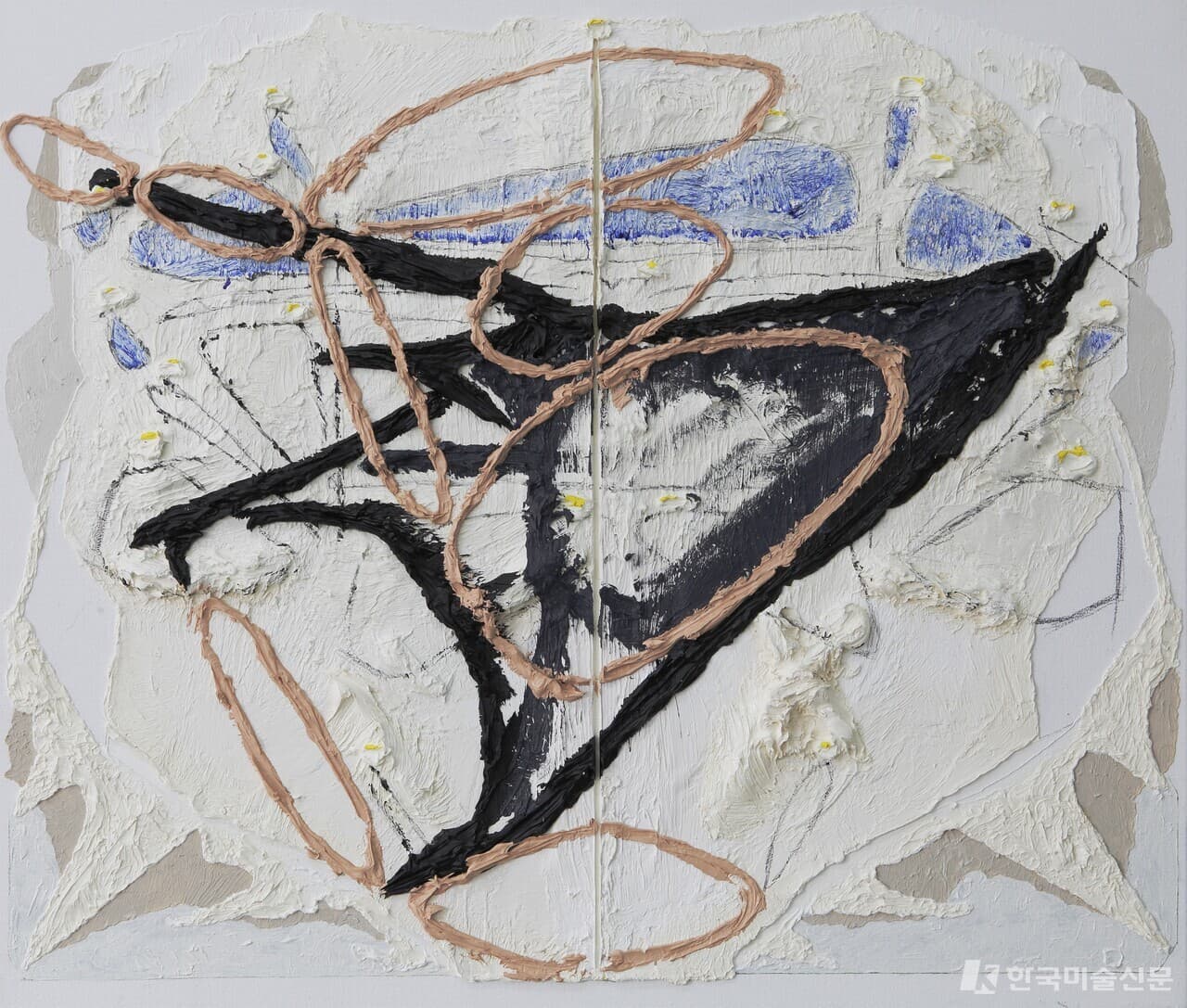 Fervor, 2021, Oil, pencil on canvas, 61x71cm