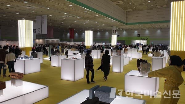 2021 공예 트렌드 페어 주제관 전경(사진=이미희 기자)&nbsp;