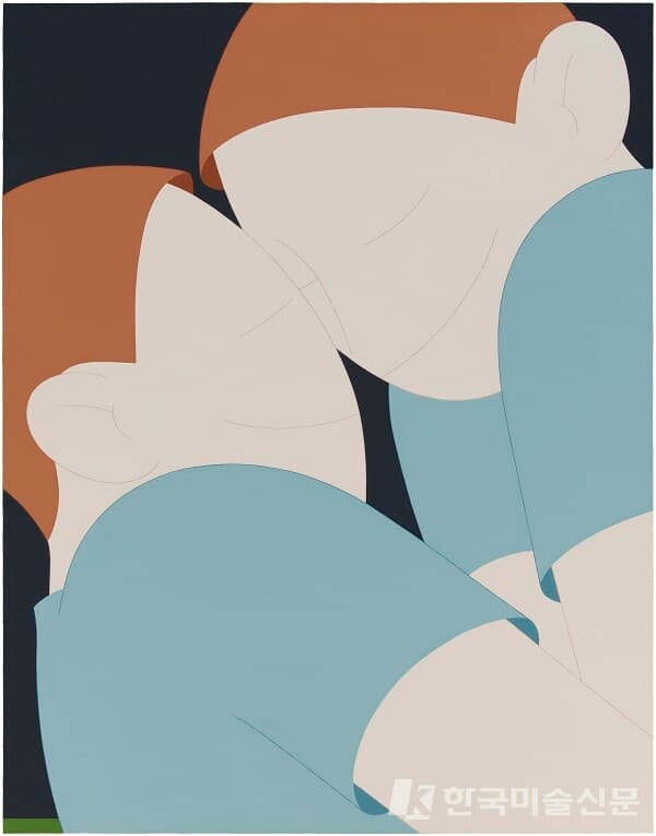 변웅필, SOMEONE, 2021, Oil on canvas, 117cm x 91cm (사진=호리아트스페이스)