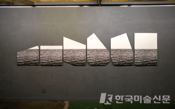 임재형_평형_목판화_100 x 430 cm_2020 (사진=아트스페이스 영)