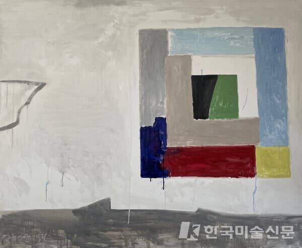 Sen Chung, 6 Untitled,2022,Oil on canvas, 130 x 162 cm (사진=초이앤초이갤러리 제공)