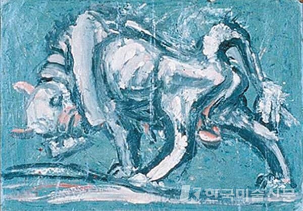 이중섭 흰소. 이건희 컬렉션 (사진=삼성)