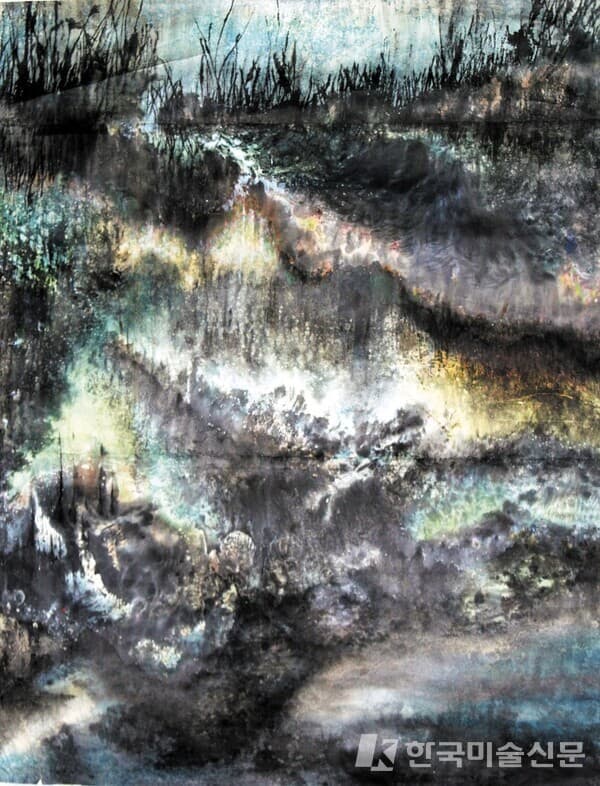 자연속에서(1988) / 동헌 이양형 / 130x168cm