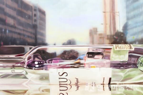 Another Landscape - City 1 97.0x145.5cm Oil on canvas 2019