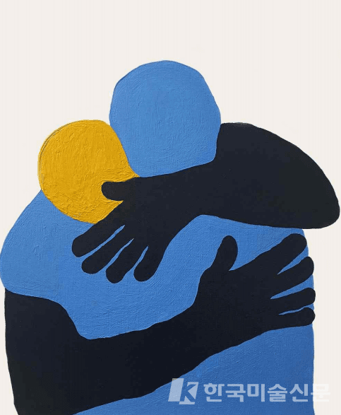 이승재 오만과 편견 Acrylic on canvas 50x50cm, 2020