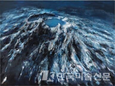 백두2015-2020, Oil on canvas, 248x333cm
