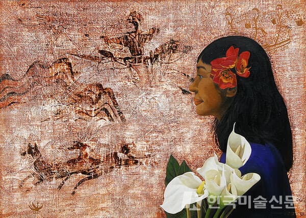 [김교생] 서양화. 장애인 미술가