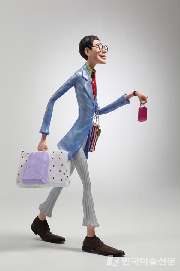 김경민, , 2011, 청동에 아크릴릭, 148&times;60&times;90cm, 서울시립미술관 소장