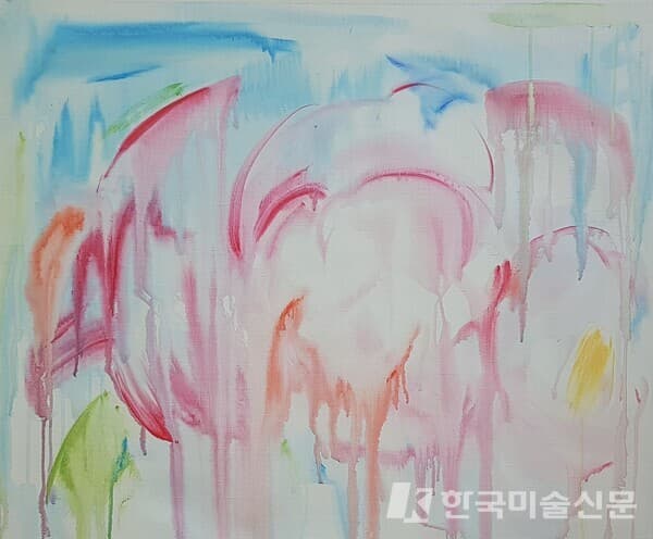 그 날, 캔버스에 아크릴 채색, 80x65cm, 2022