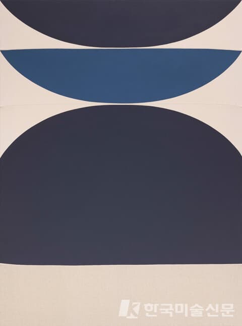 ▲ 안현정, RendezvousAcrylic on Sewn Canvas, 145.5 x 112.1cm, 2021