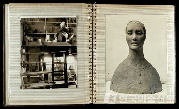 권진규 컬렉션,&nbsp;권진규 사진첩, 1972년경 (사진=국립현대미술관 제공)&nbsp;