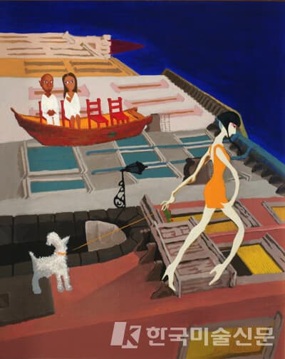 ▲ 고영빈, 노아의 방주100.0x80.3cm, Acrylic on Canvas, 2006