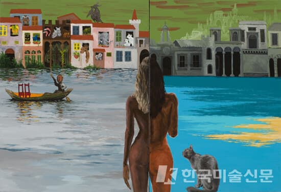 ▲ 고영빈, 노아의 방주116.8x91.0cm 116.8x80.3cm, Acrylic on Canvas, 2011