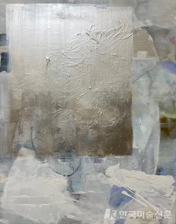 untitled&nbsp;캔버스에 혼합 재료, 아크릴117x91cm (50호), 2015