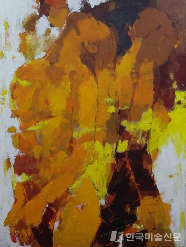 여심. 캔버스에 아크릴91x65cm (30호), 2019