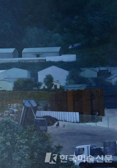 ▲ 이길수, 물류Oil on Canvas, 162 x 112cm, 2022