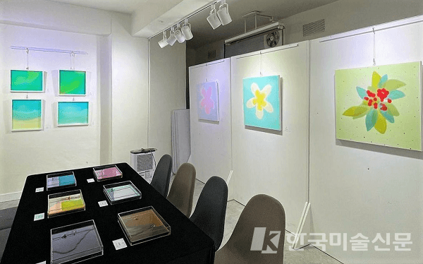조유미 작가 작품이 전시 중인&nbsp;아트스퀘어 갤러리 [사진=아트스퀘어 갤러리]