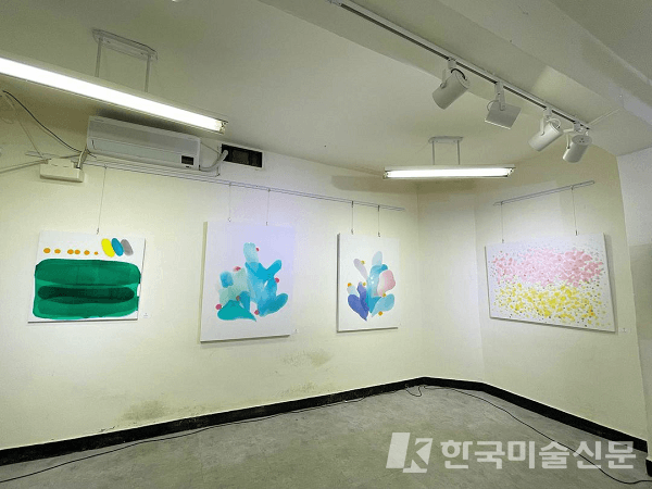 조유미 작가 작품이 전시 중인&nbsp;아트스퀘어 갤러리&nbsp;[사진=아트스퀘어 갤러리]