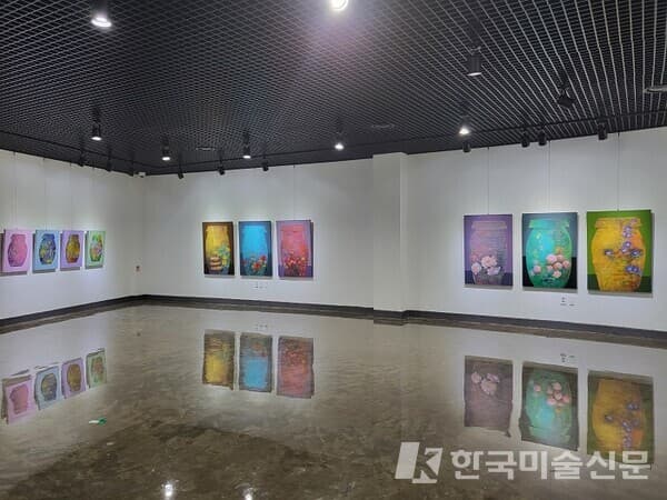 섬진강 미술관, 예술인마을 입주작가 초대전