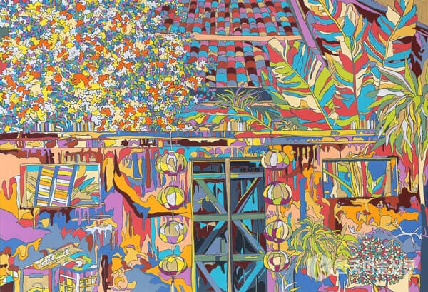 김지은_20호-Hoian_Vietnam_1, 장지에 분채 아크릴, 50x73 cm, 2020