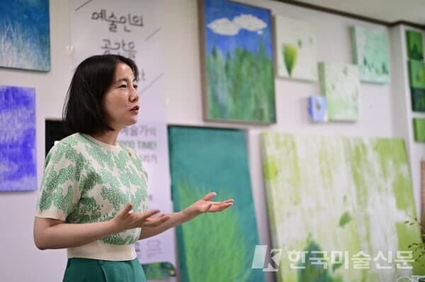 하지혜展, '풀이둥둥'