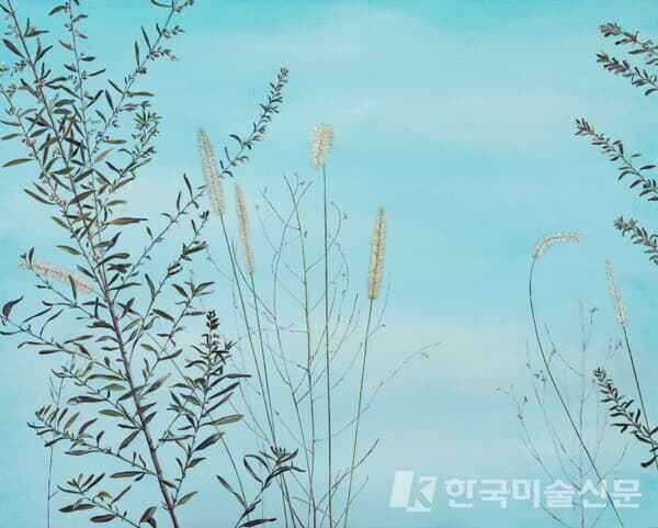 신혜원(Shin Hye-Won), Afterglow2206, 2022, 80&times;100cm, Oil on Canvas