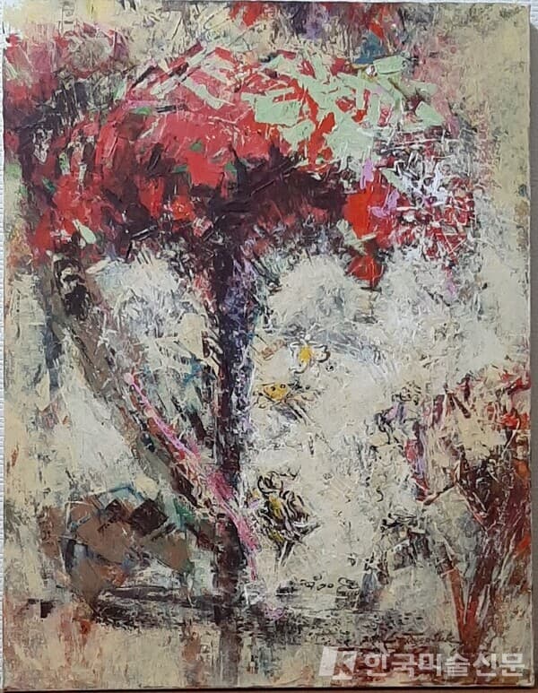 즐거운 하루 / 임종숙canvas on acryic, 54x41cm, 2022