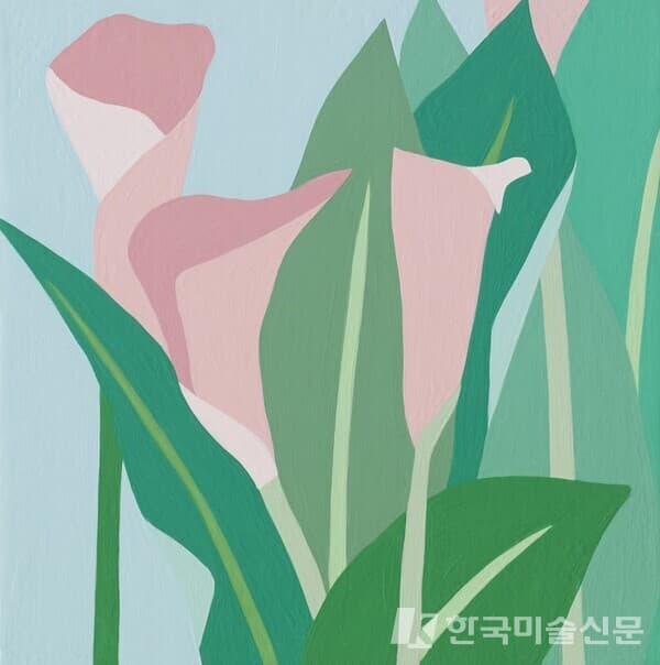 mother's garden 4 / 박노을acryilc on canvas, 20x20cm, 2021