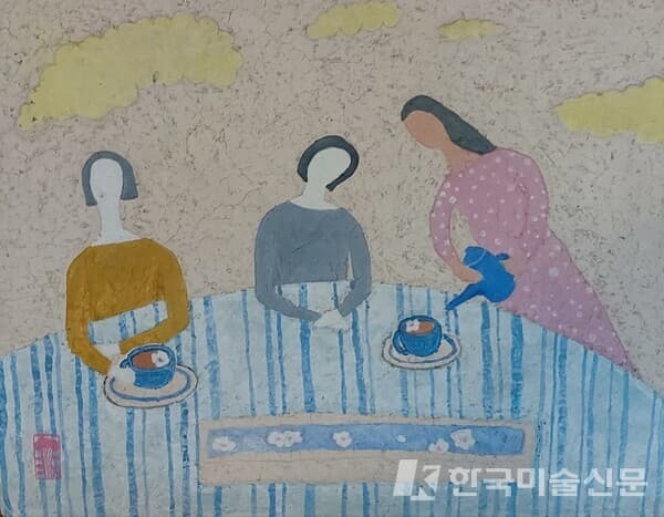 마당조각2022101 / 강미중mixed, 4F변형, 2022