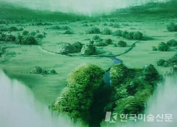 Encounter a forest / 김건일oil on canvas, 53x72.7, 2022