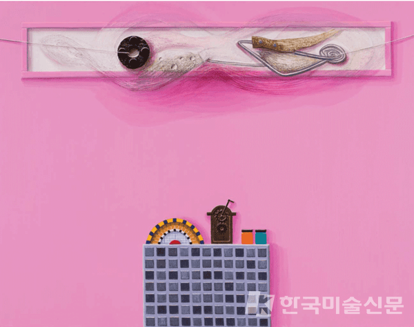 &nbsp;Vision_haptic202101, 80.3&times;116.8cm, Oil and Acrylic on Canvas, 2021&nbsp; 사진= 문화예술의전당