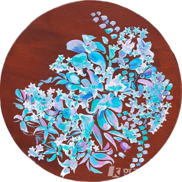 캔버스에 유채40x40cm (변형 8호), 2022