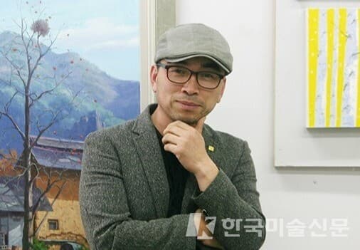 신재흥 작가 "자연을 통해 희망과 사색, 힐링의 공간 표현"