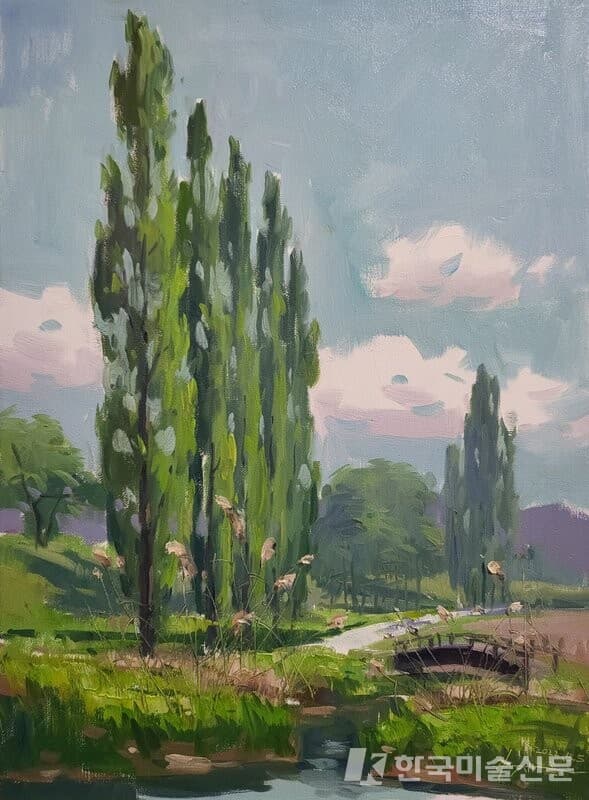 캔버스에 유채46x33cm (8호), 2022