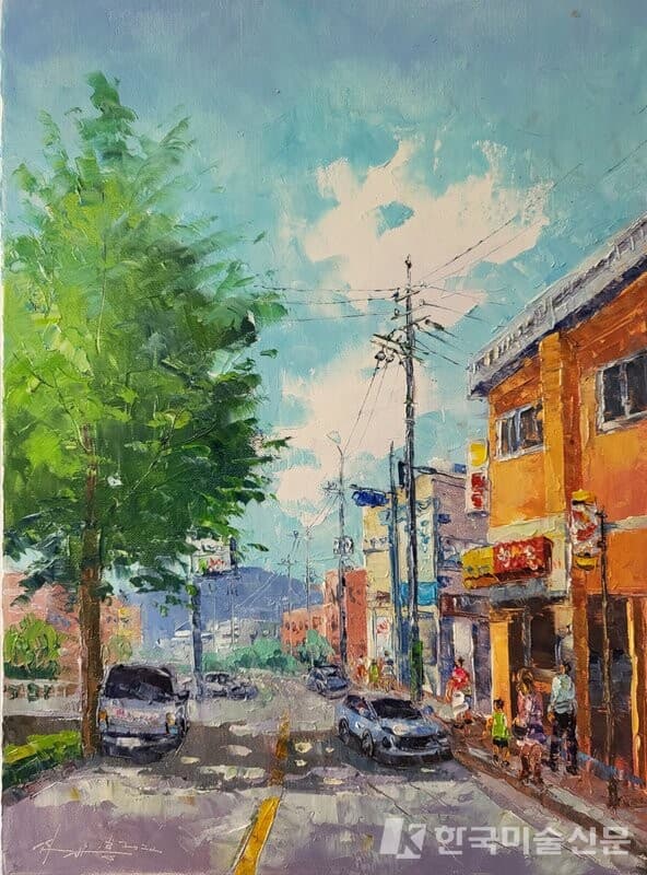 캔버스에 유채46x33cm (8호), 2022