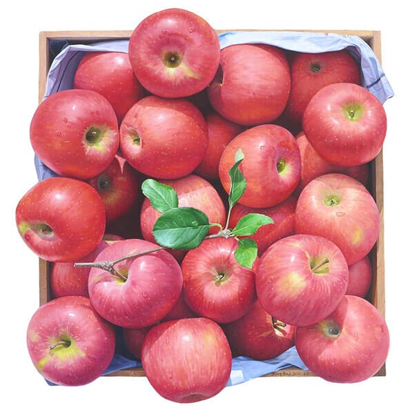 가을향기윤병락, 가을향기, 80x80cm, 한지에유채 2020 (사진=화랑갤러리협회)