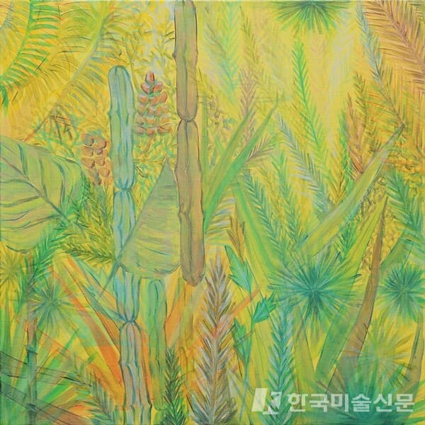 공중정원 #57손서현_공중정원 #57_oil, acrylic on canvas_50&times;50cm_2020