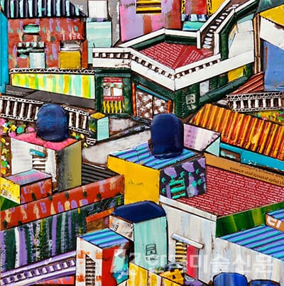 Functionality and Possibilitycoexistence5, 2022, Mixed Media, 25.4 x 25.4 cm