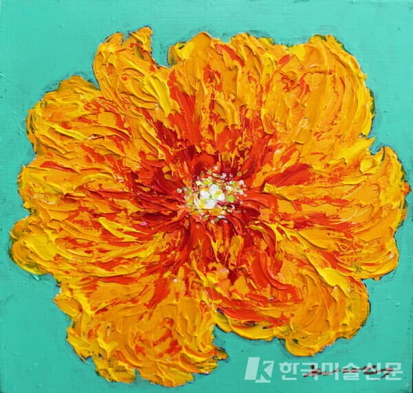 환희캔버스에 유채, 33.5x33.5cm