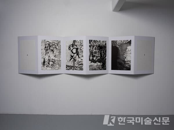 I2-4FO105X540cm 종이에 먹,목제 2020