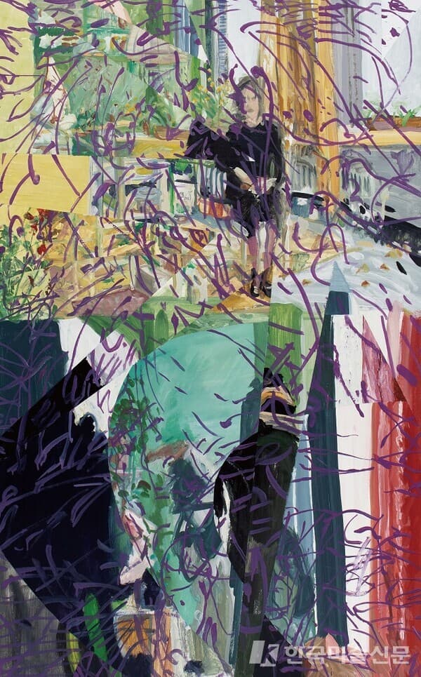 &ldquo;그렇게 끝날 수 밖에 없었겠지요.&rdquo;김상소, &ldquo;그렇게 끝날 수 밖에 없었겠지요.&rdquo;, Oil on canvas, 116.8 x 72.7cm, 2021