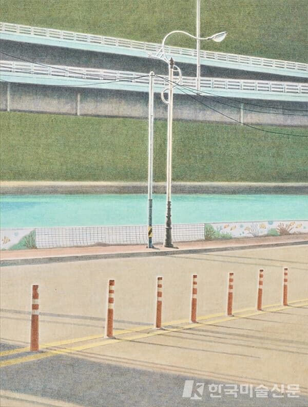 수영강85x64cm 장지에 채색 2022 [사진=화랑갤러리협회]
