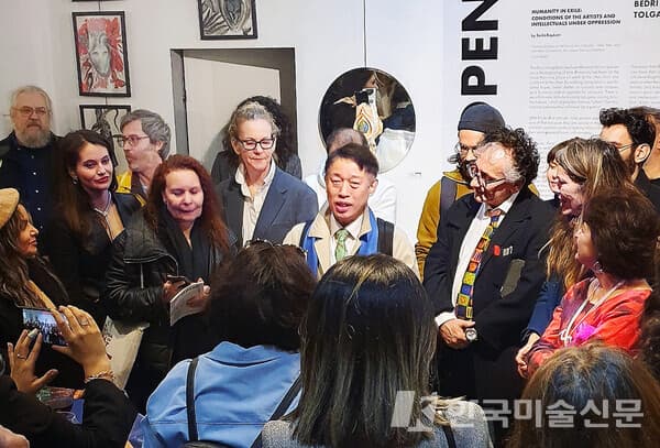이광수 한국미술협회 이사장이 국제조형예술협회 회장에 당선 됐다. [사진=한국미술협회]