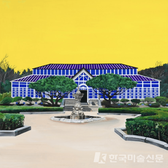 박제된 풍경135 x 135cm Acrylic on Canvas 2009 [사진=화랑갤러리협회]