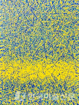 길 (Life)40.9x31.8cm, mixed media on canvas, 2022