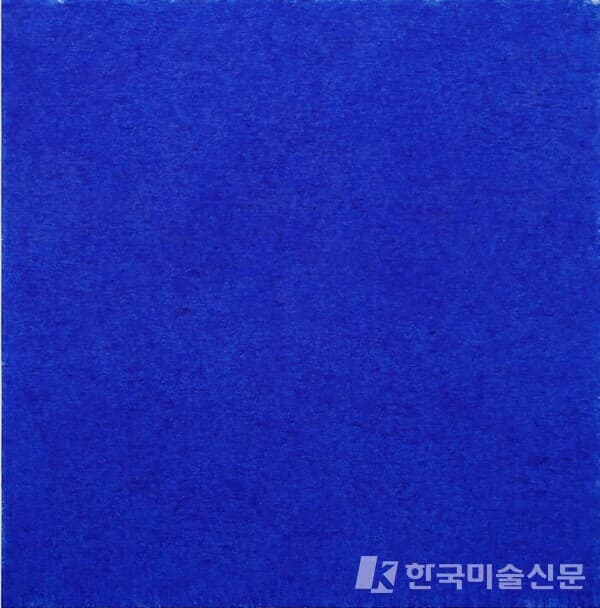 김춘수, ULTRA-MARINE 22138Oil on canvas, 152 x 152 cm, 2022