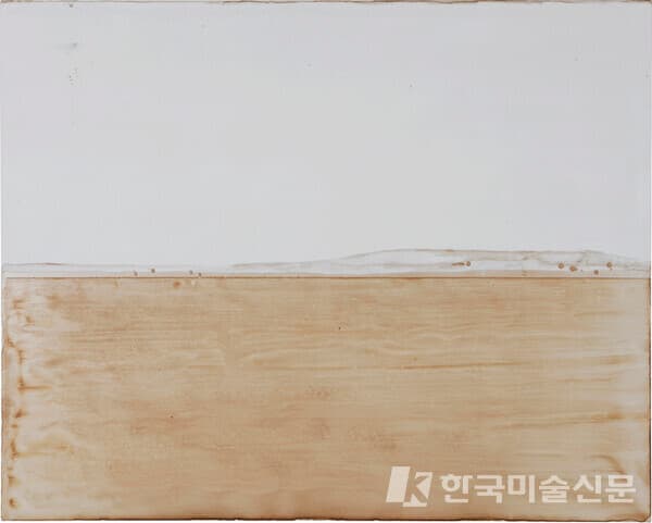 김근태, 2021-147(숨)Mixed media on canvas, 130 x 162 cm, 2021