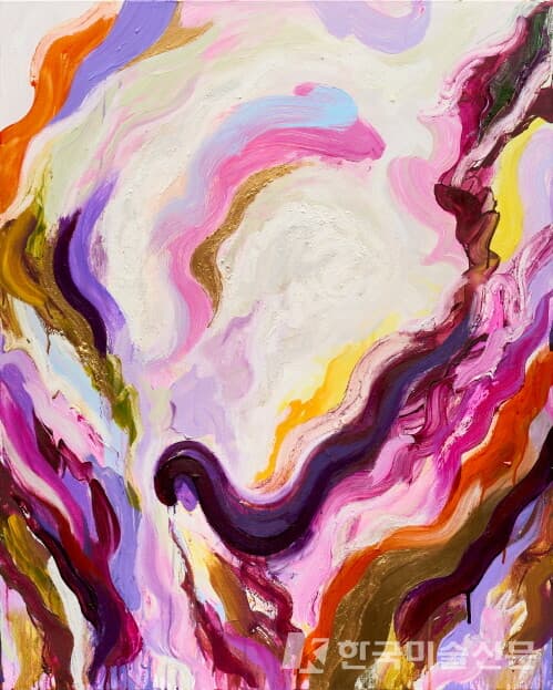 REVER F_15REVER F_15, 2023, Acrylic & Oil on Canvas, Mixed Media, 100 x 80.5 x 4.3cm